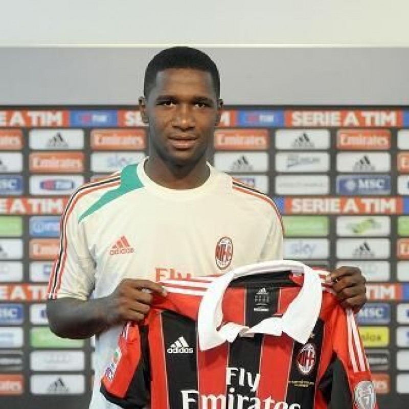 Zapata Milan match worn shirt, Serie A 2012/2013