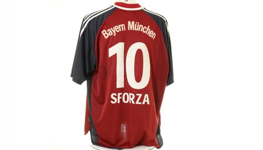 Ciriaco Sforza Autogrammkarte Bayern München - Original Signiert - Sammlerstück Fußball