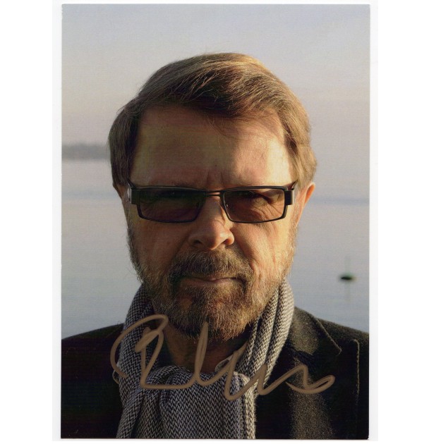 Benny Andersson and Björn Ulvaeus (ABBA) signed pictures