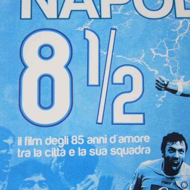 "Napoli 8 1/2" book signed by Napoli players