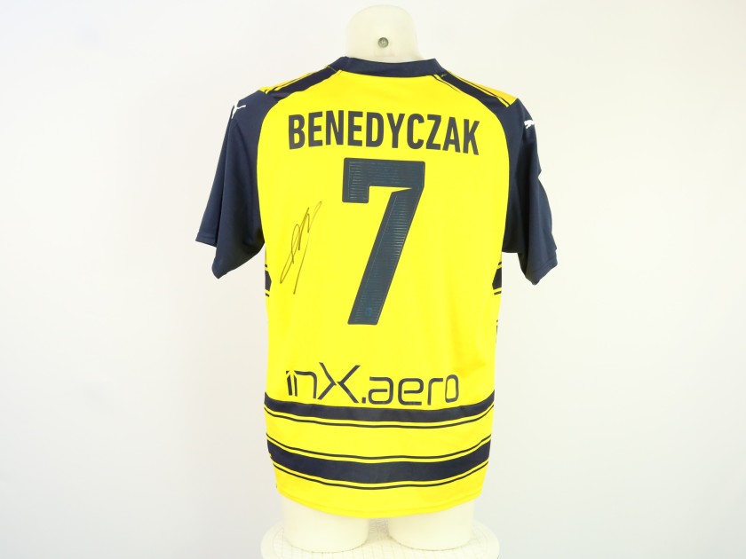Benedyczak's Unwashed Signed Shirt, Palermo vs Parma 2024
