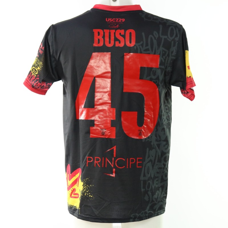 Buso's Catanzaro vs Brescia Match-Issued Shirt, 2024 - Limited Edition