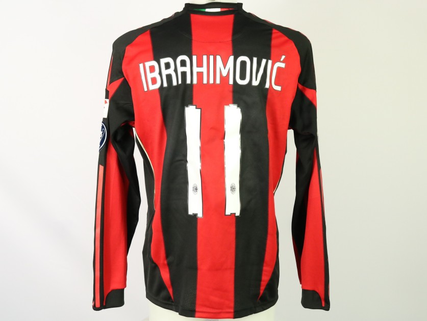 Ibrahimovic's AC Milan Match-Issued Shirt, TIM Cup 2010/11
