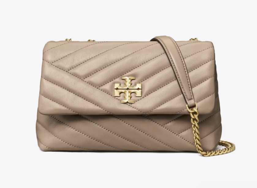 Kira Shoulder Bag in Chevron by Tory Burch