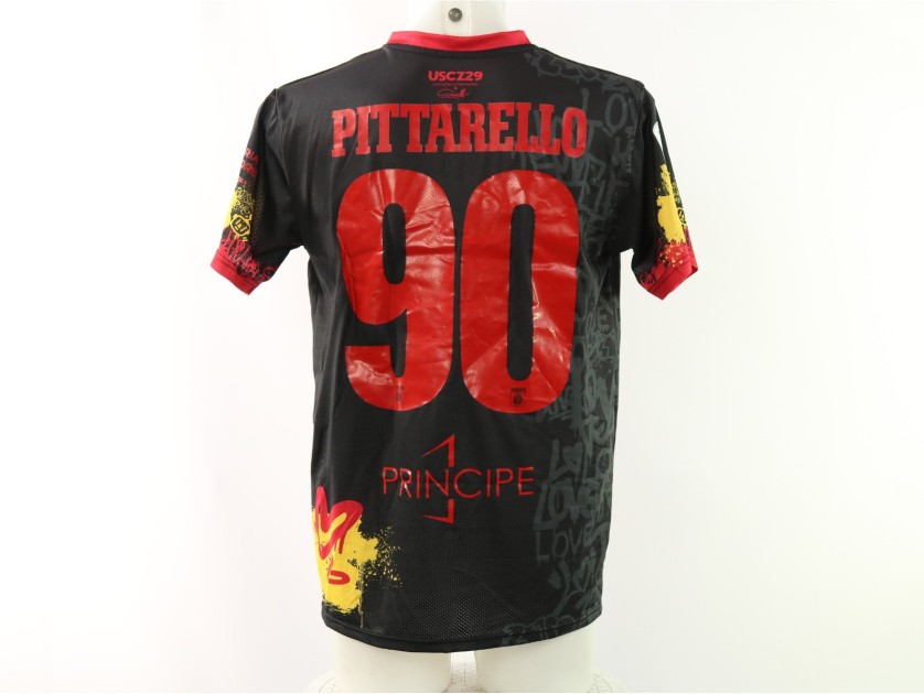 Pittarello's Catanzaro vs Brescia Unwashed Shirt, 2024 - Limited Edition