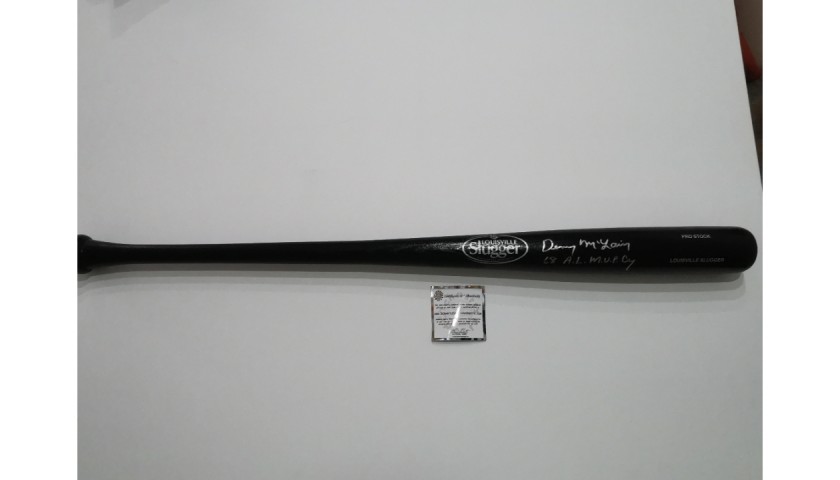 Denny McLain Signed Baseball Bat - CharityStars