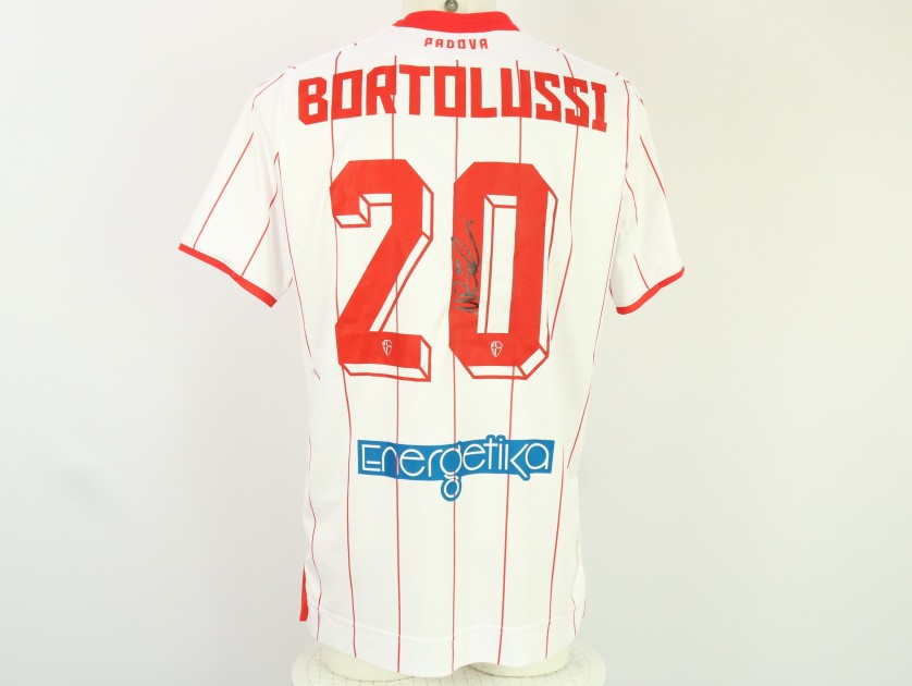 Bortolussi's unwashed Signed Shirt, Catania vs Padova Shirt, Coppa Italia final 2024 