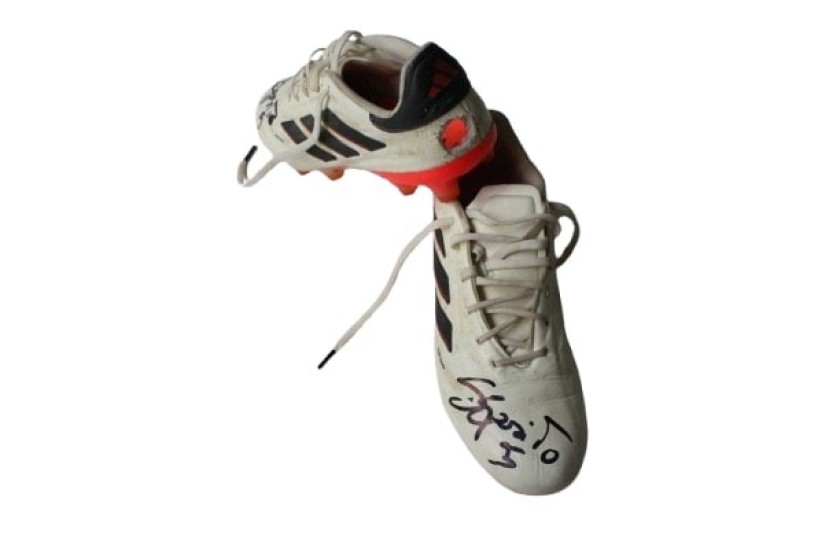 Salvatore Esposito's Spezia Signed Match-Worn Shoes, 2024/25