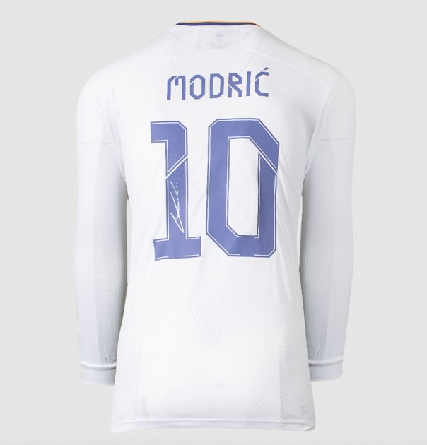 Luka Modric's Real Madrid Signed Shirt - 2020/21