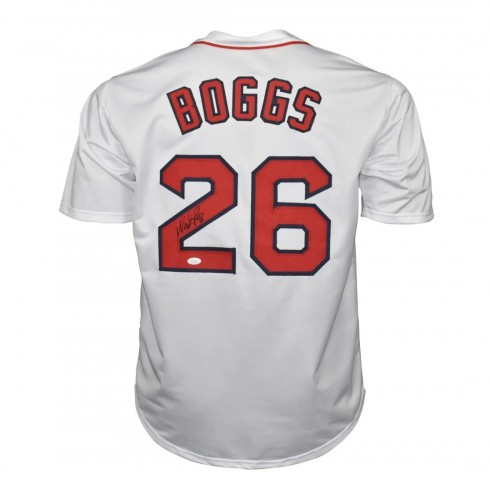 Wade Boggs Autographed Boston Red Sox Jersey