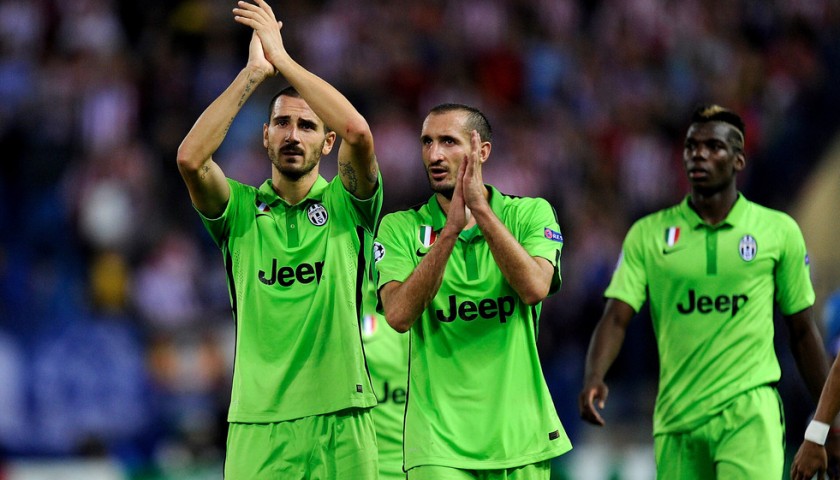 Chiellini's Match-Issued/Worn Juventus Shirt, 2015/16 UCL