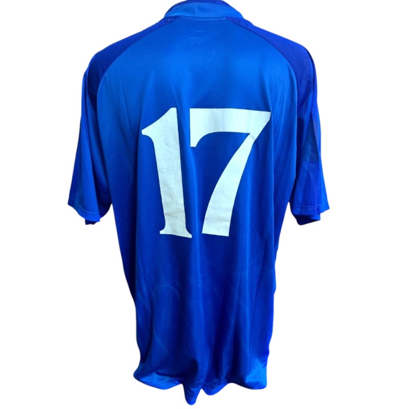Moldavia vs Italy Match-Worn Shirt, FIFA World Cup Qualifiers 2006