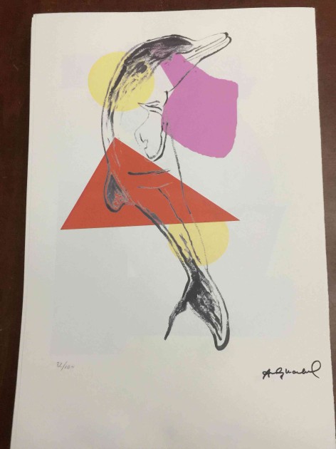 Litografia offset di Andy Warhol (replica)