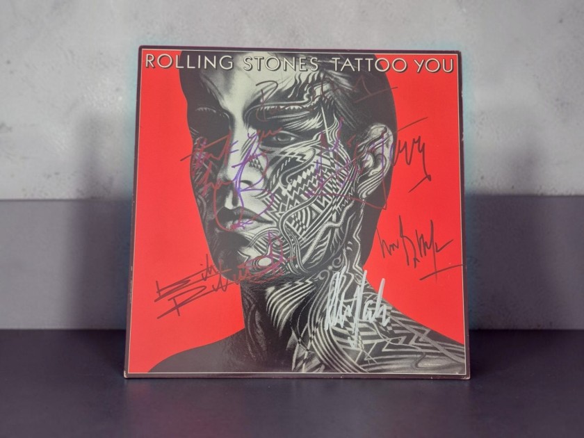 The Rolling Stones Signed 'Tattoo You' Vinyl LP