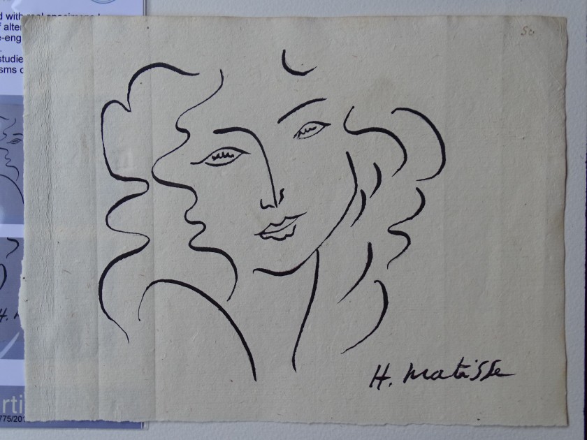 Drawing by Henri Matisse (attributed)