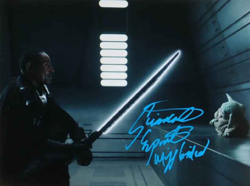 Signed star clearance wars memorabilia