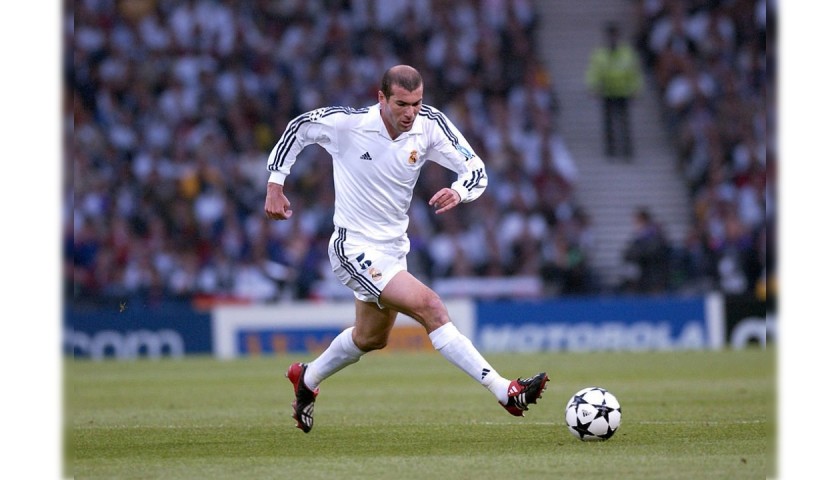 Personalized Adidas Predator Boots Signed by Zinedine Zidane