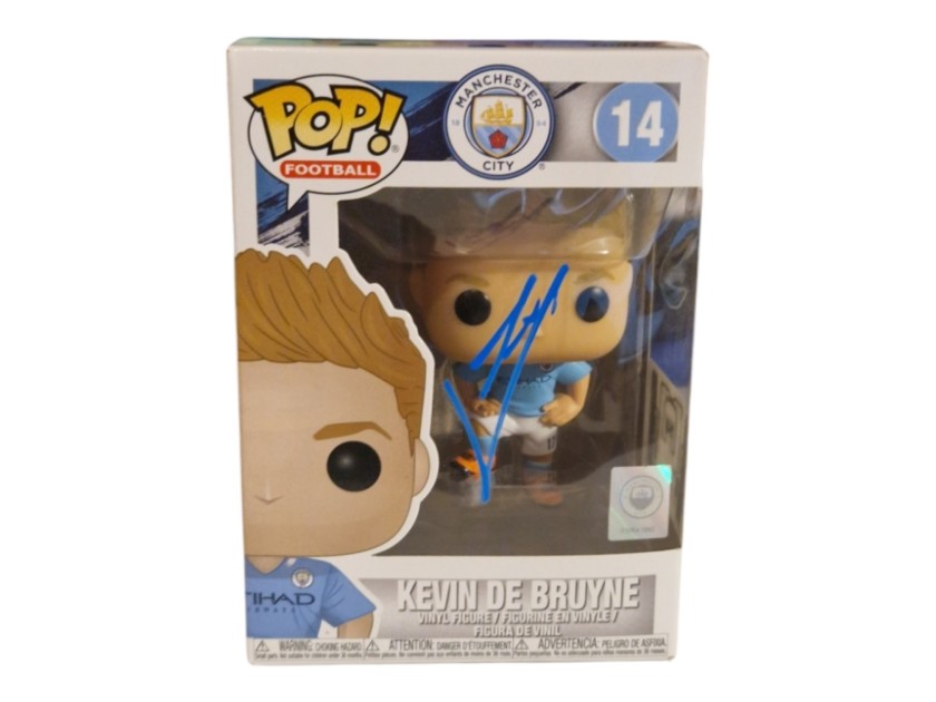 Kevin De Bruyne's Manchester City Signed Funko Pop