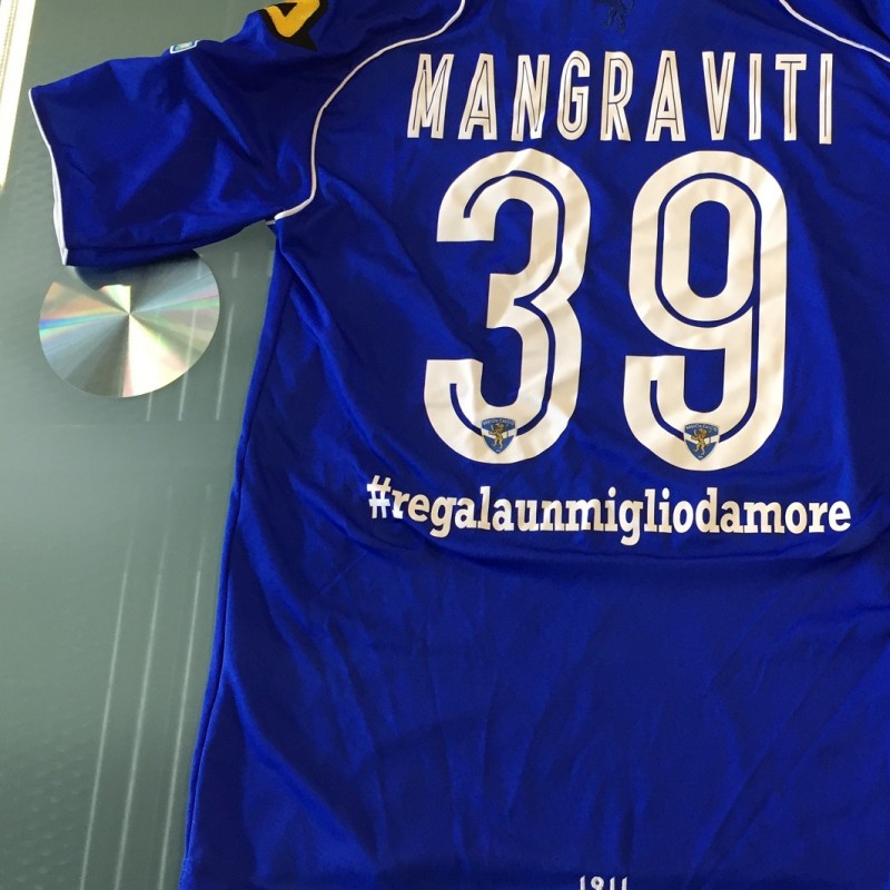 Regala un miglio d'amore: Mangraviti Brescia match-worn Official Special Edition shirt 