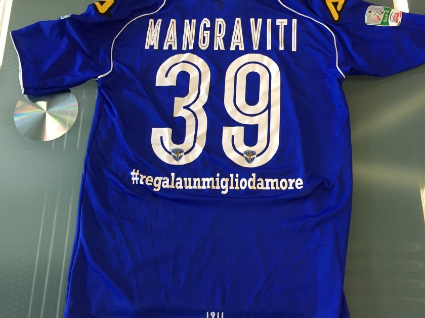 Regala un miglio d'amore: Mangraviti Brescia match-worn Official Special Edition shirt 
