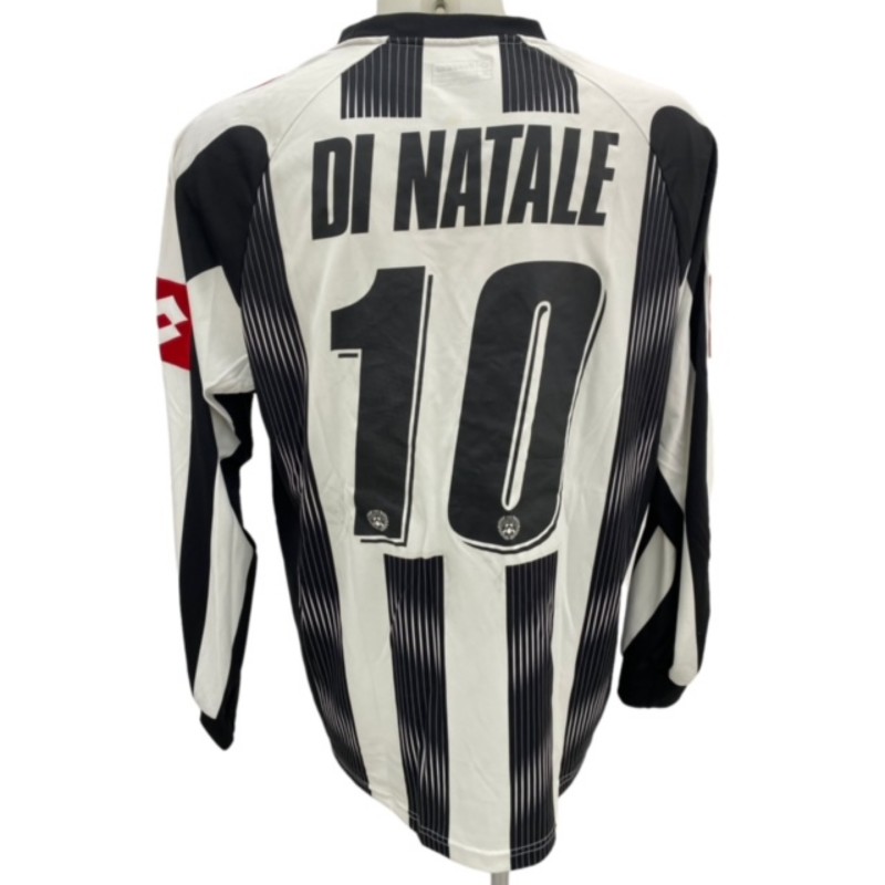 Di Natale's Udinese Match-Issued Shirt, 2007/08