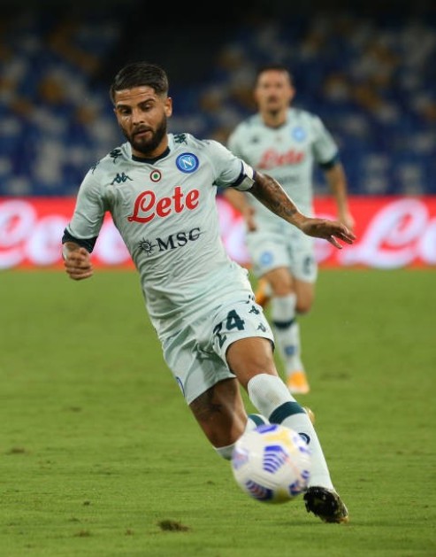 Insigne's Napoli Match-Issued Shirt, 2020/21 - CharityStars