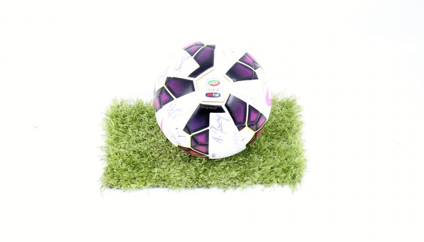 Serie A 2014/15 Matchball - Signed by Hellas Verona Players
