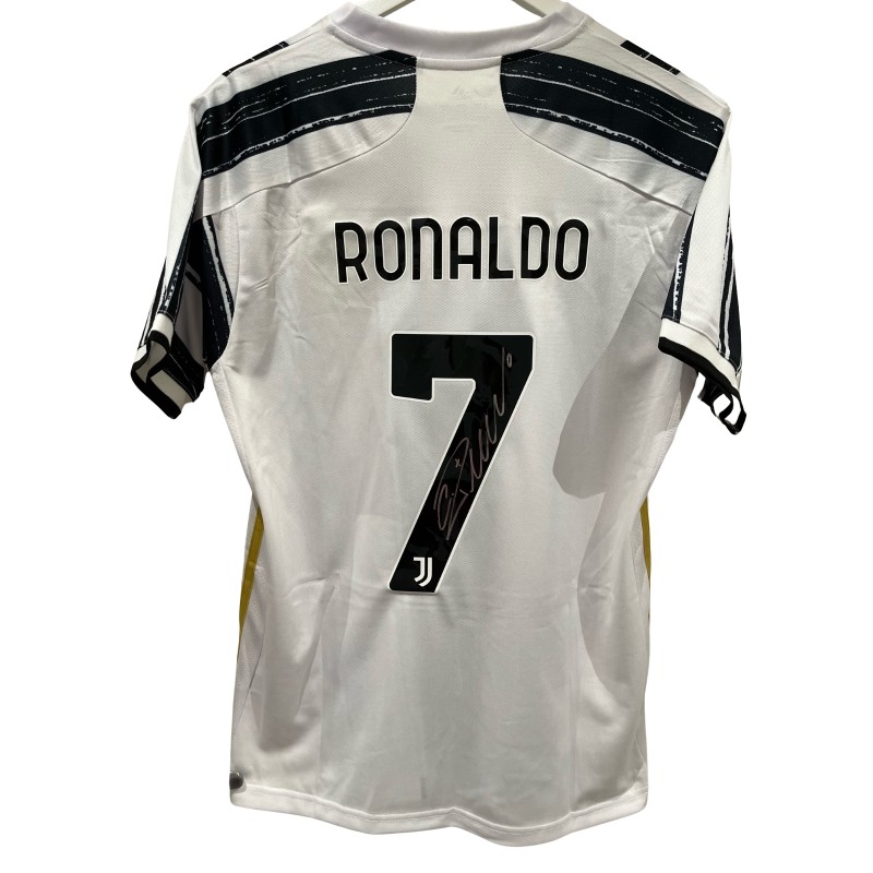 Cristiano Ronaldo's Juventus 2020/21 Signed Replica Shirt