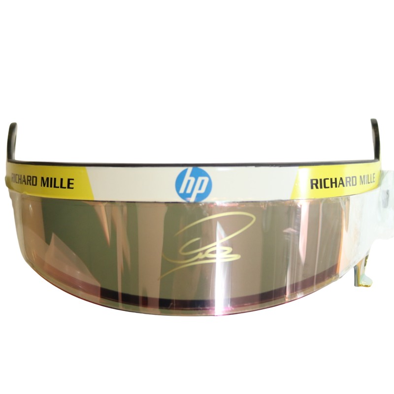 Hamilton's Ferrari Signed Issued Visor, 2026
