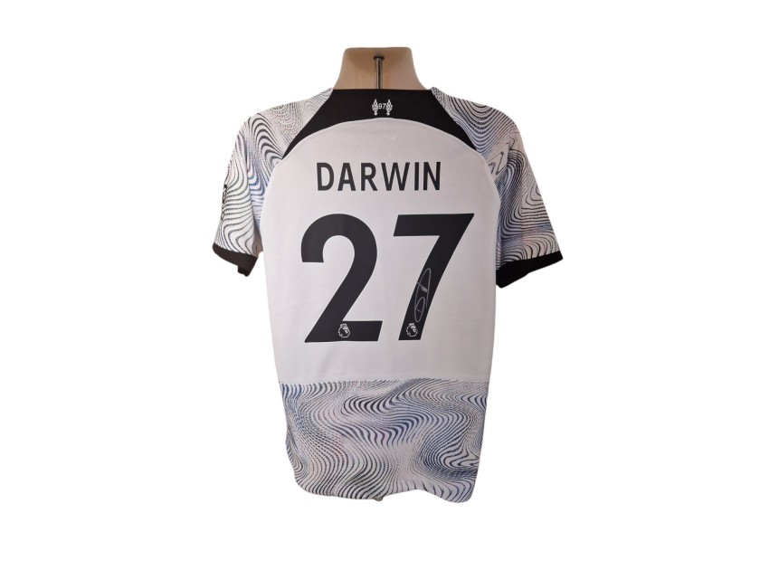 Darwin Núñez's Liverpool 2022/23 Signed Replica Away Shirt