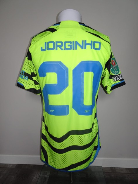Jorginho's Unwashed Shirt, West Ham vs Arsenal - Carabao Cup 2023