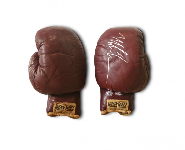 Mike Tyson Signed Boxing Gloves