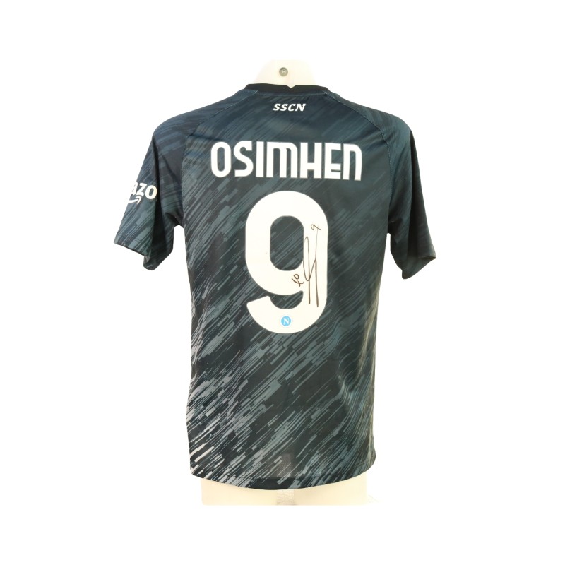 Maglia ufficiale Osimhen Napoli, 2022/23 - Autografata