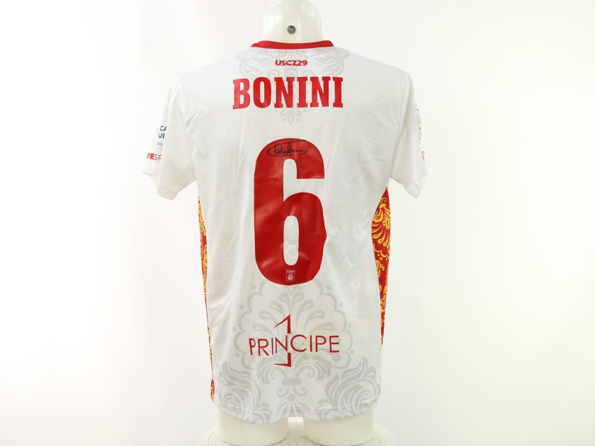 Bonini's Reggiana vs Catanzaro Signed Unwashed Shirt, 2024