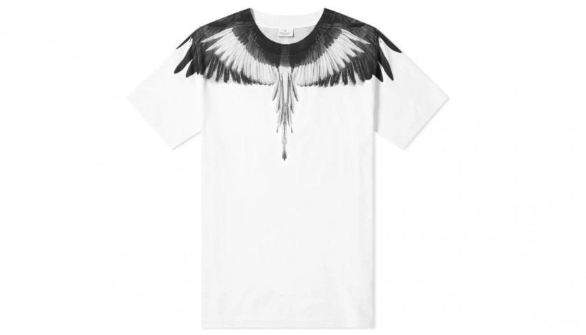 T-shirt Black Wings e Felpa Wings Neon Marcelo Burlon Kids