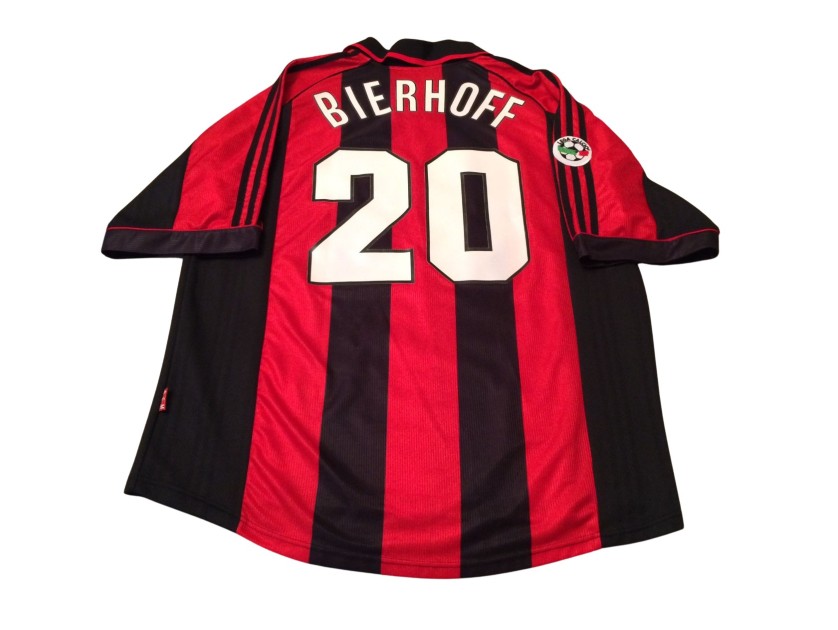 Maglia Bierhoff Milan, preparata 1998/99