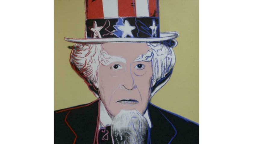 Andy Warhol, Uncle Sam from Myths Portfolio - Ronald Feldman Editions