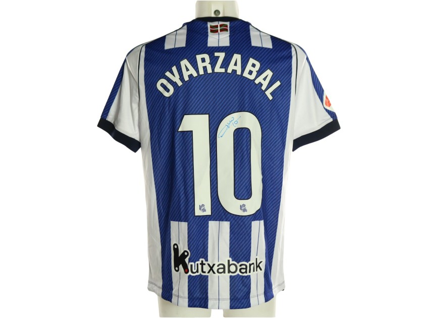 Oyarzabal's Signed Unwashed Shirt, Real Sociedad vs Real Betis 2026