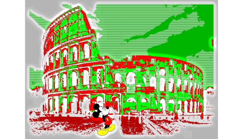 "Mickey Mouse in Rome" by Mercury