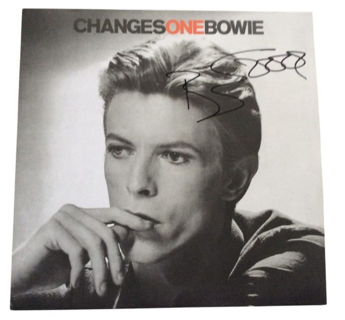 David Bowie Signed Vinyl LP