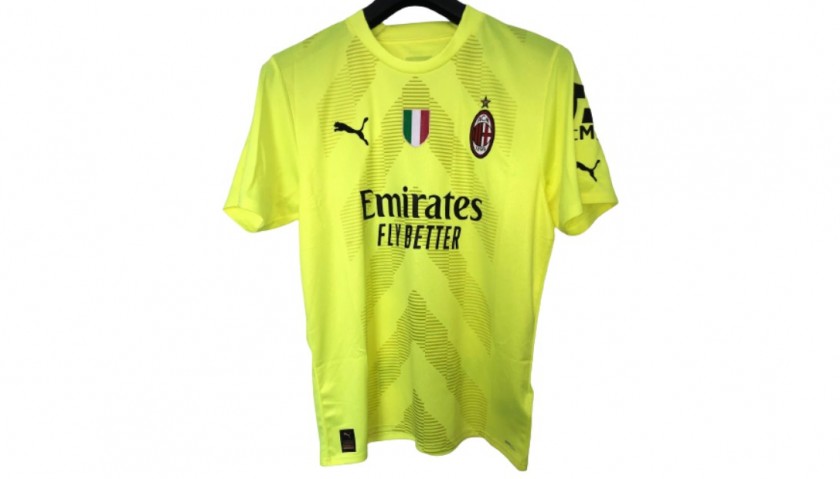 Maignan's AC Milan Official Signed Shirt, 2021/22 - CharityStars