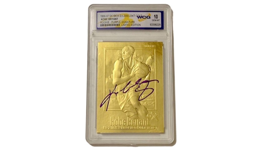 Limited Edition Gold Card Kobe Bryant 1996/97