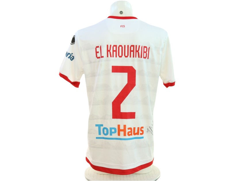 El Kaouakibi's Signed Unwashed Shirt, Sudtirol vs Cittadella 2024