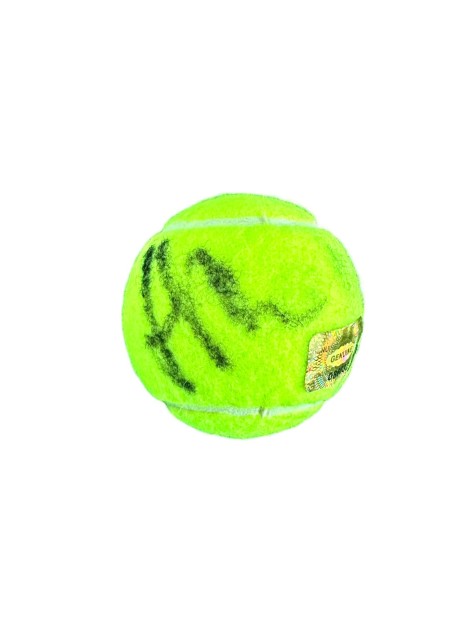 Tennis Ball - Signed by Holger Rune