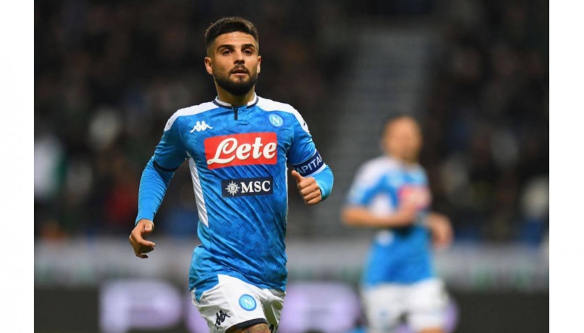 Insigne's Napoli Worn and Signed Shirt, 2019/20 
