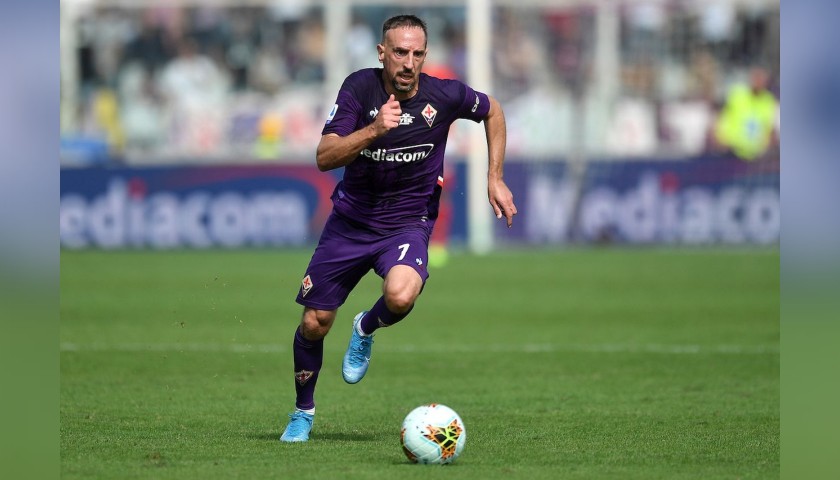 Ribery's Fiorentina Signed Match Shirt, 2019/20