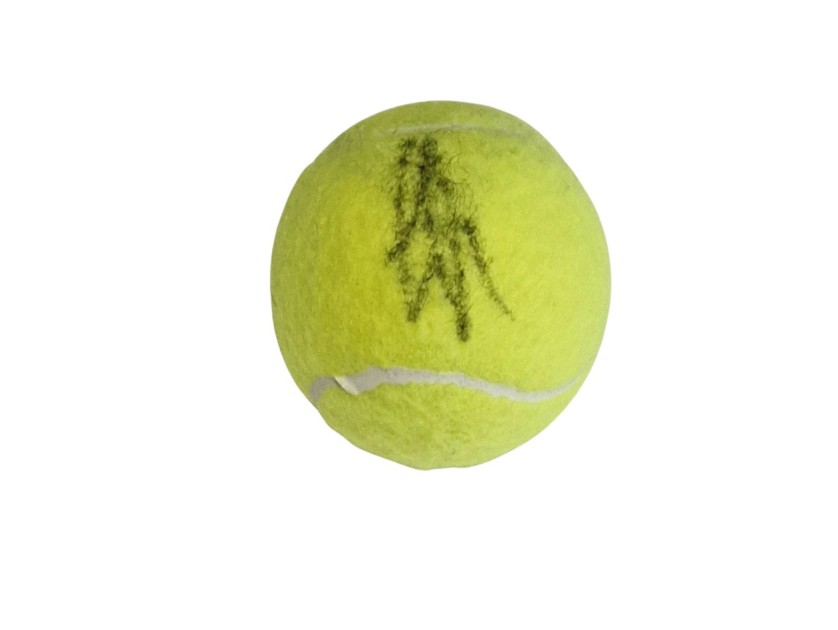 Tennis Ball signed by Jannik Sinner Internazionali d'Italia 2024