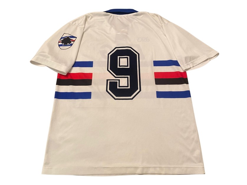 Vialli's Match-Issued Shirt Sampdoria, 1991/92