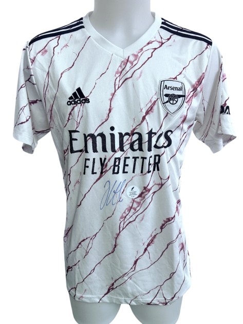 Arsenal Replica Shirt, 2020/21 - Signed by Declan Rice