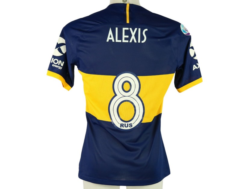 Mac Allister's Boca Juniors Match Shirt, 2019/20